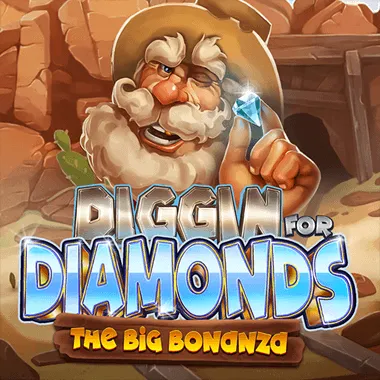 Diggin for Diamonds The Big Bonanza game tile