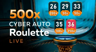 500x Cyber Auto Roulette