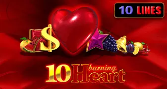 10 Burning Heart game tile