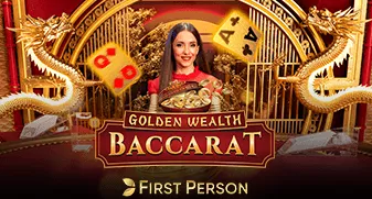 First Person Golden Wealth Baccarat game tile