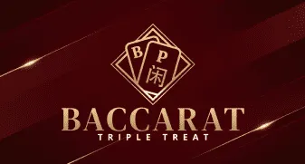 Baccarat Triple Treat game tile