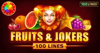 Fruits & Jokers: 100 Lines game tile