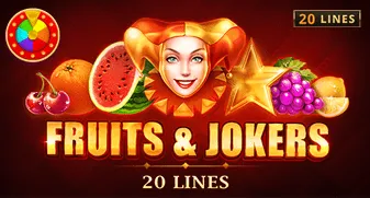 Fruits&Jokers: 20 lines game tile