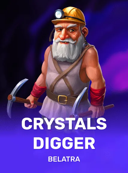 Crystals Digger game tile