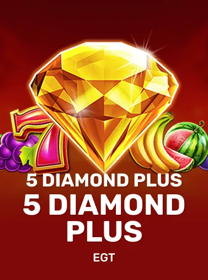 5 Diamond Plus game tile