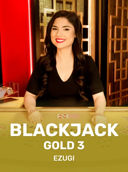 Blackjack Gold 3 game tile