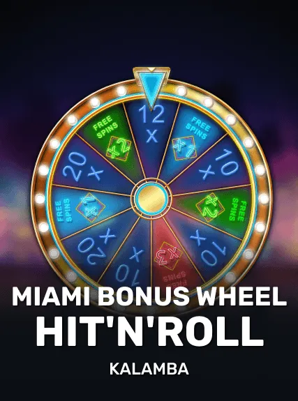 Miami Bonus Wheel Hit'n'Roll game tile