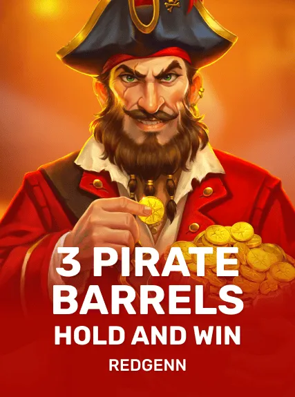 3 Pirate Barrels: Hold and Win game tile