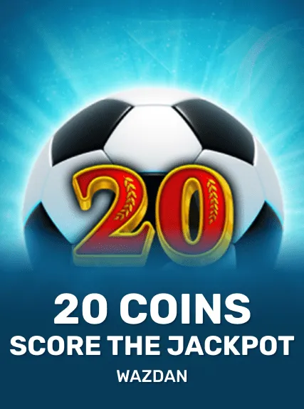 20 Coins Score the Jackpot game tile