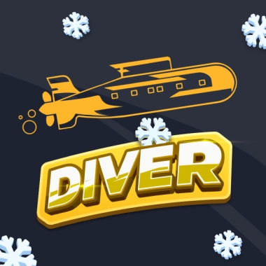 Diver New Year game tile