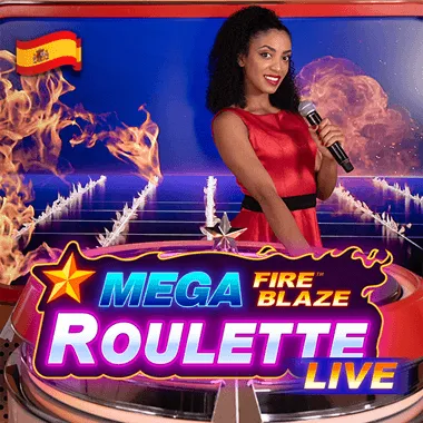 Mega Fire Blaze Ruleta Espana game tile