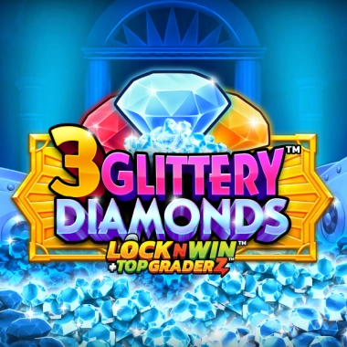 3 Glittery Diamonds game tile