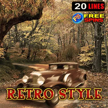 Retro Style game tile