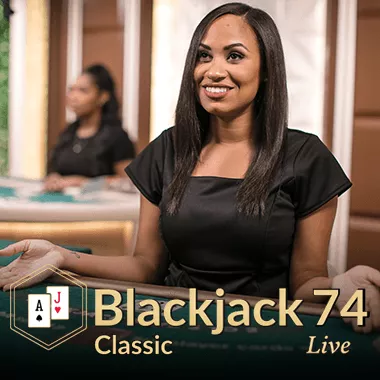 Blackjack Classic 74 game tile