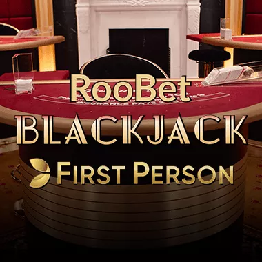 Roobet First Person Blackjack game tile