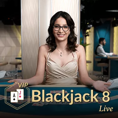 Blackjack VIP 8 game tile