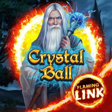 Crystal Ball Flaming Link game tile
