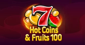 Hot Coins & Fruits 100 game tile