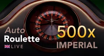 500x Auto Roulette Imperial game tile