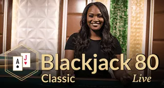 Blackjack Classic 80 game tile