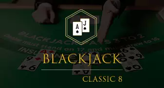 Blackjack Classic 8 game tile