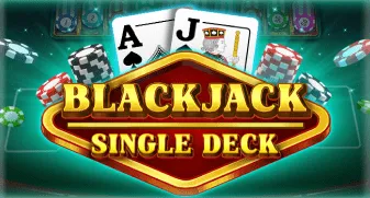 Single Deck Blackjack game tile