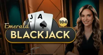 Blackjack 104 - Emerald game tile