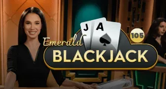 Blackjack 105 - Emerald game tile