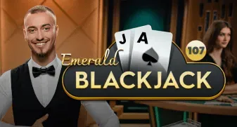 Blackjack 107 - Emerald game tile