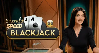 Speed Blackjack 55 - Emerald game tile