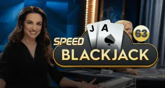 Speed Blackjack 63 game tile