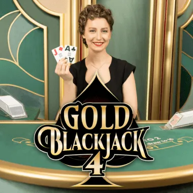 Blackjack Gold 4 game tile