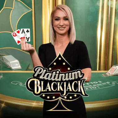 Blackjack Platinum 1 game tile