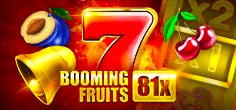 Booming Fruits 81x game tile