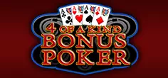 4 of a Kind Bonus Poker game tile