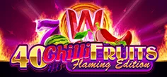 40 Chilli Fruits Flaming Edition game tile