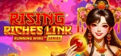 Rising Riches Link: Running Wins game tile