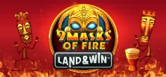 9 Masks of Fire Land & Win game tile