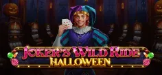 Joker's Wild Ride - Halloween game tile