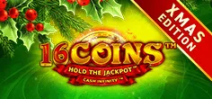 16 Coins Xmas game tile