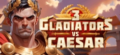 3 Gladiators vs Caesar game tile