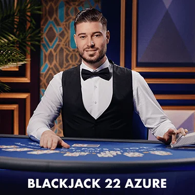 BlackJack 22 - Azure game tile