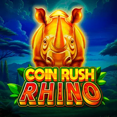Coin Rush: Rhino Running Wins game tile