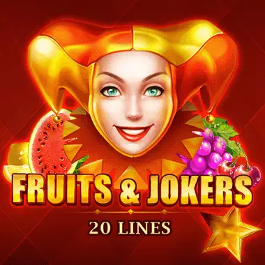 Fruits&Jokers: 20 lines game tile