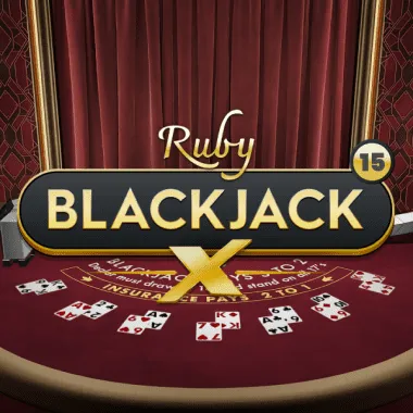 Blackjack X 15 - Ruby game tile