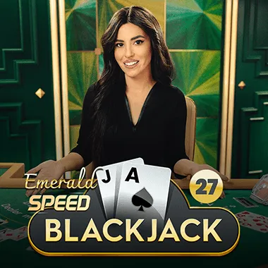 Speed Blackjack 27 - Emerald game tile