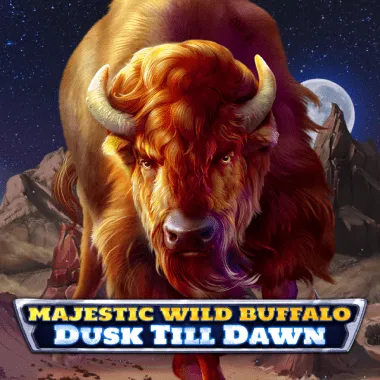 Majestic Wild Buffalo - Dusk Till Dawn game tile
