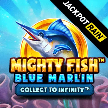 Mighty Fish Blue Marlin JackpotRain game tile