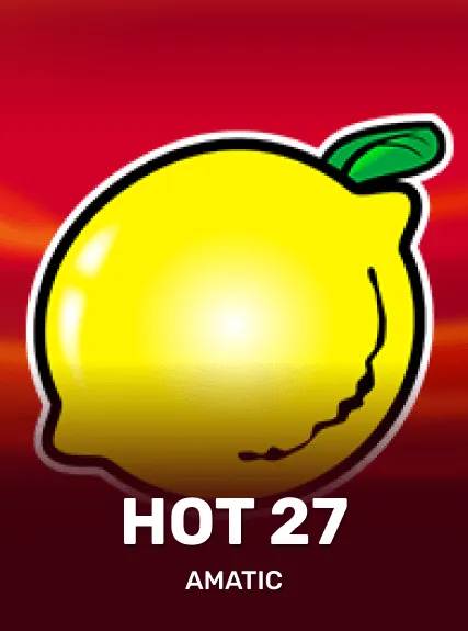 Hot 27 game tile