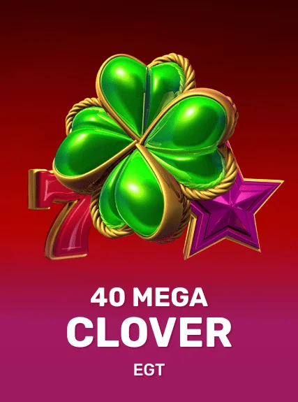 40 Mega Clover game tile